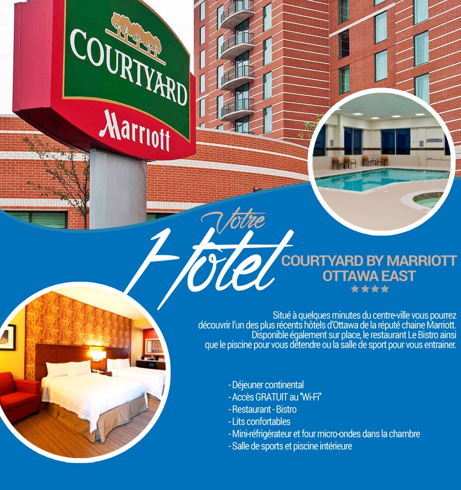Hotel Courtyard Marriott Ottawa East Jaimontour